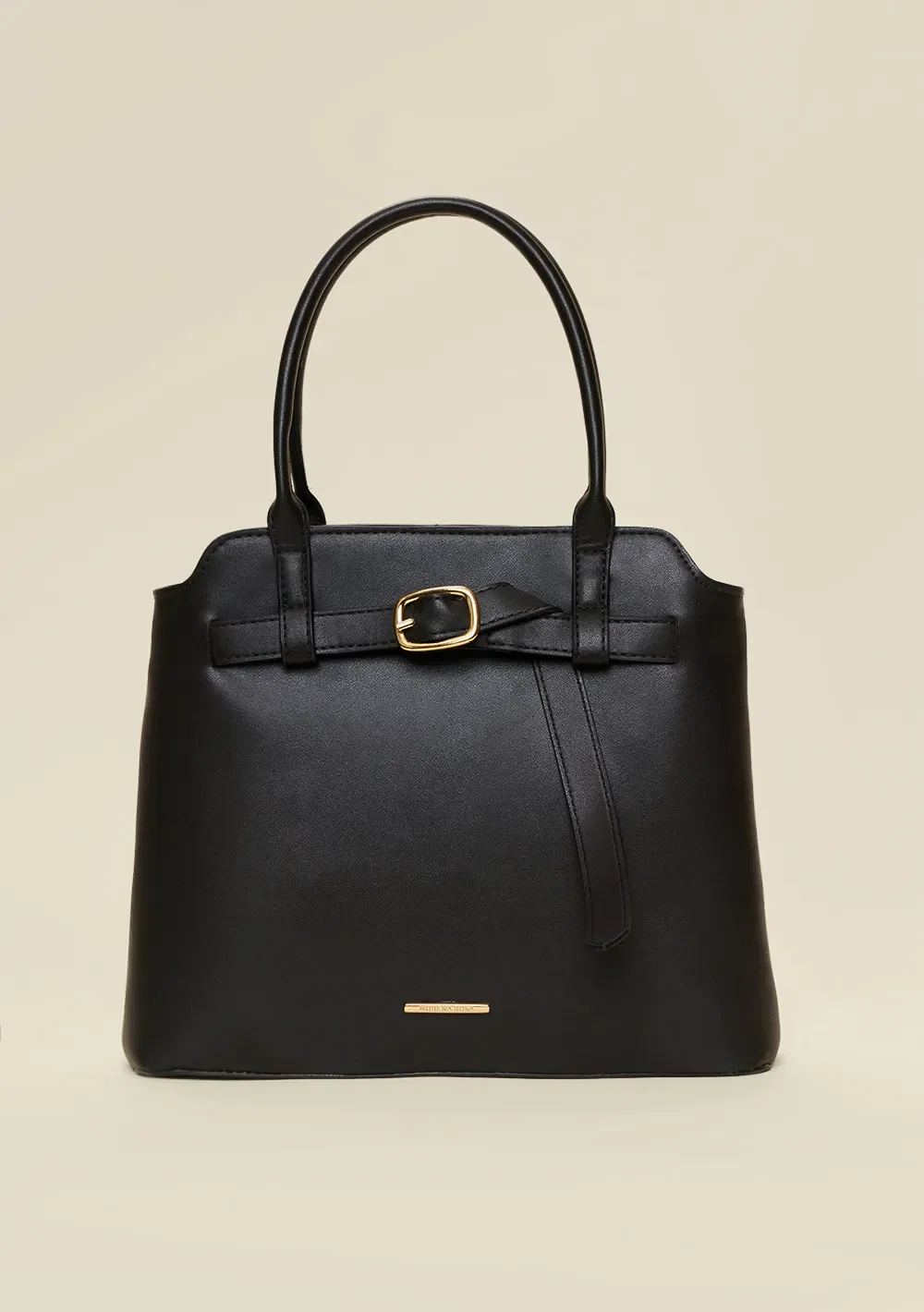 Bolsa Tote Detalhe Fivela Preto