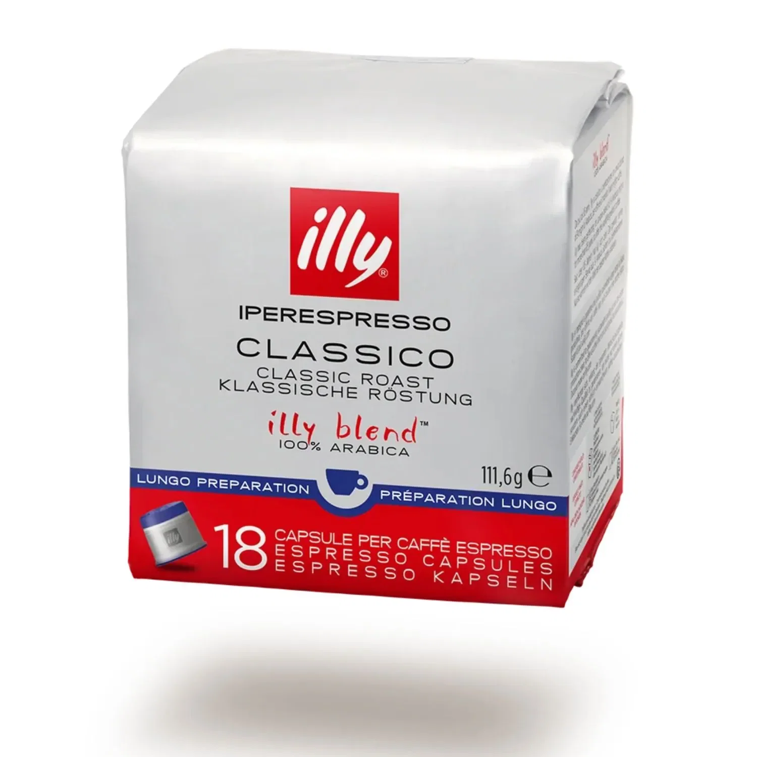 Cápsula de Café Iperespresso Illy 18un Longo
