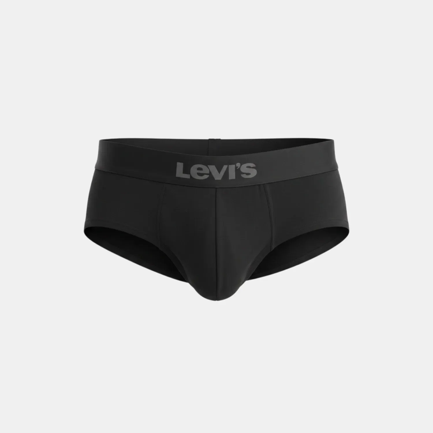 Cueca Levi's® Slip 2 Pack Cotton Preta