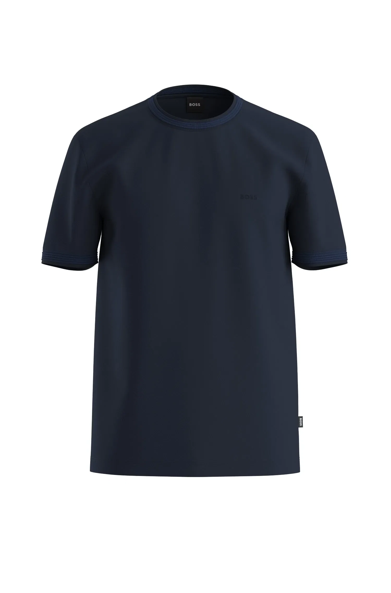 Camiseta Slim Fit Em Algodão Mercerizado — imagem 1