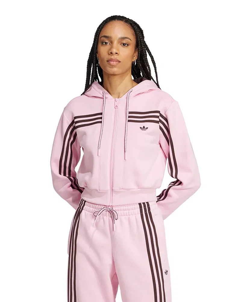 Jaqueta Adidas Shrt Fz Hood Feminina — imagem 1