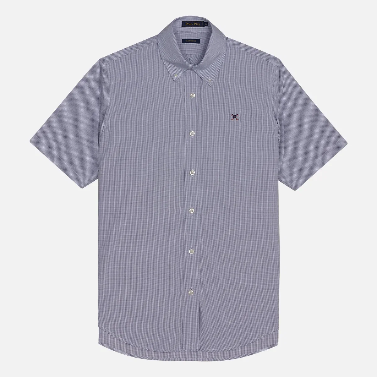 Camisa Custom Bamboo Button-Down Manga Curta