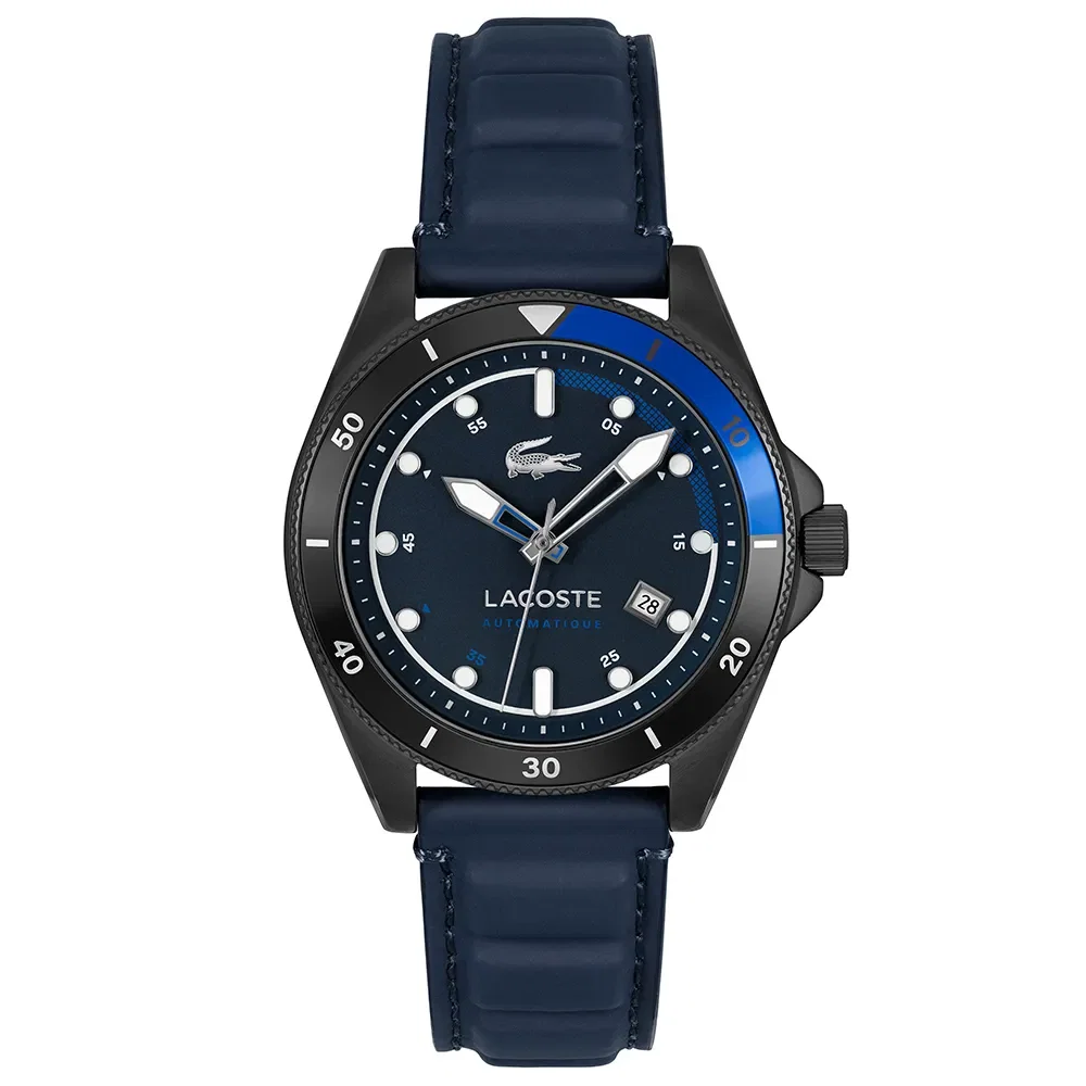 Relógio Lacoste Masculino Automático Borracha Azul 2011419 — imagem 1
