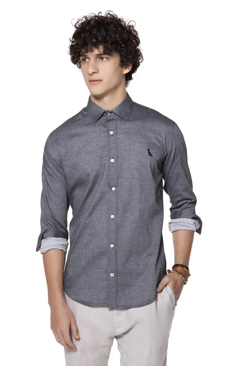 Camisa Enxuto Chambrada