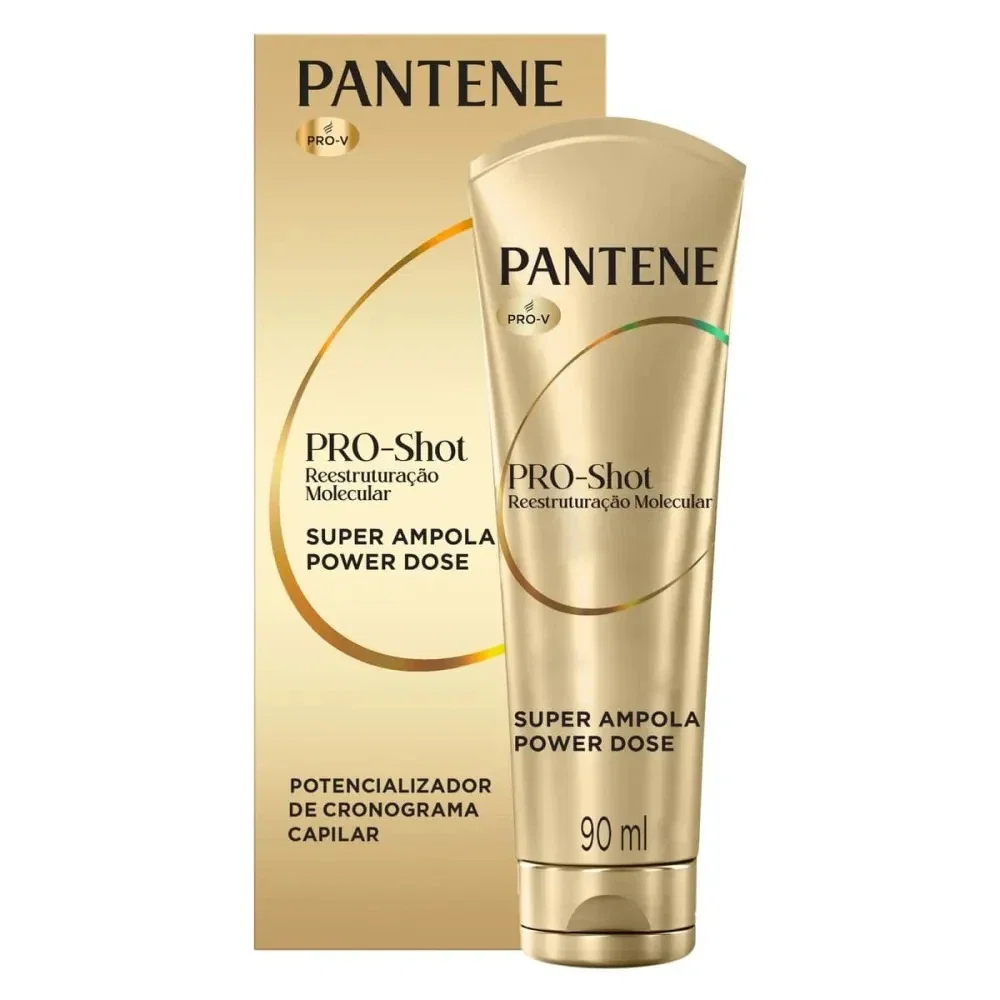 Super Ampola Pantene Pro-Shot Reestruturação Molecular 90ml