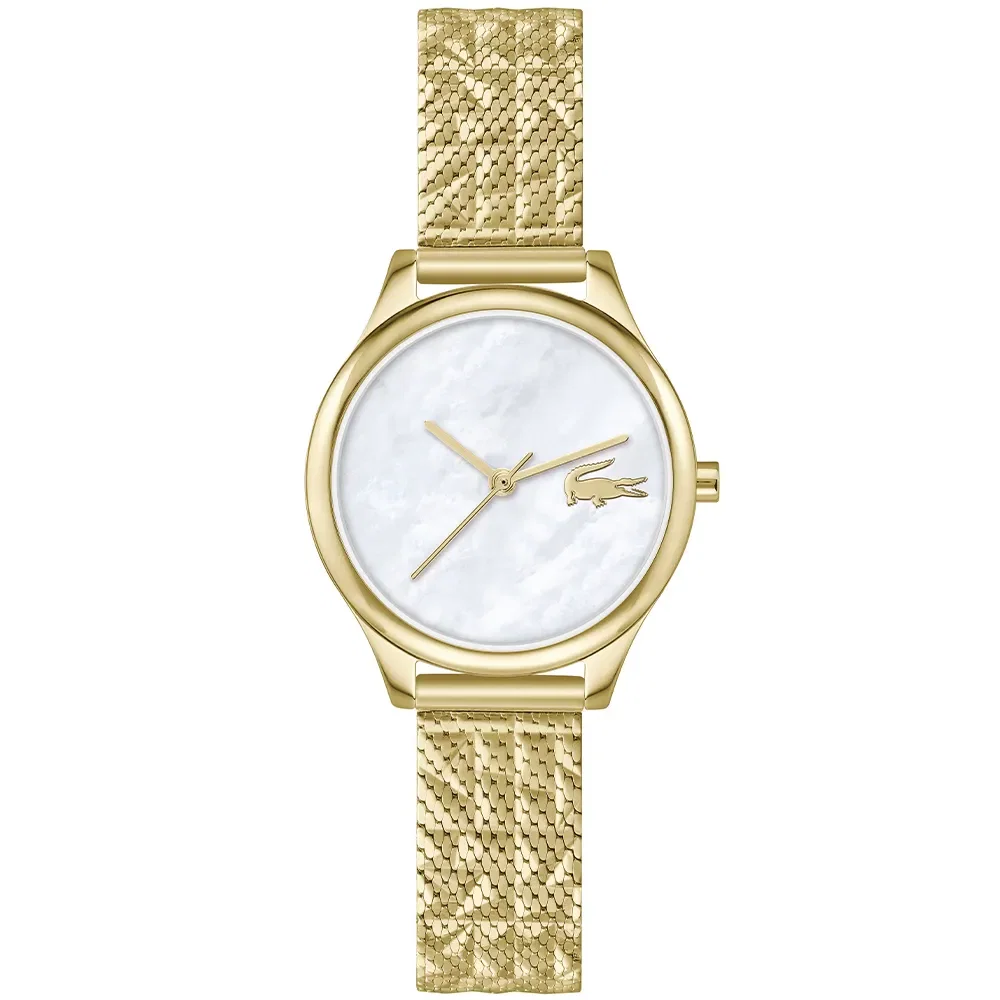Relógio Lacoste Minicrocodelle Feminino em Aço Dourado 2001500 — imagem 1