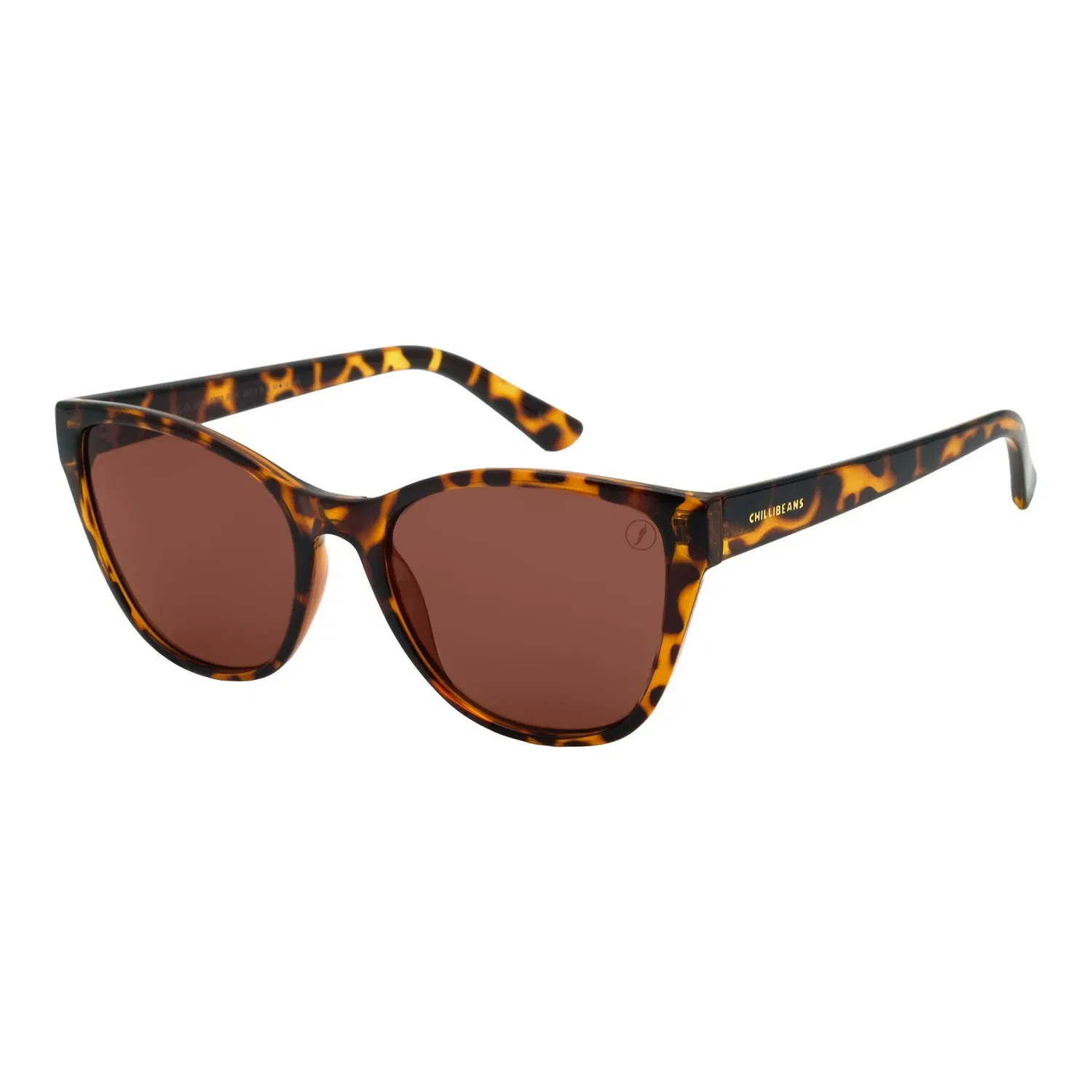 Óculos de Sol Feminino Chilli Beans Quadrado Marrom — imagem 1