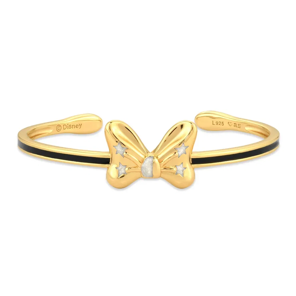 Bracelete Life Disney e Ana Strumpf Laço com Banho de Ouro Amarelo 18k e Esmalte — imagem 1
