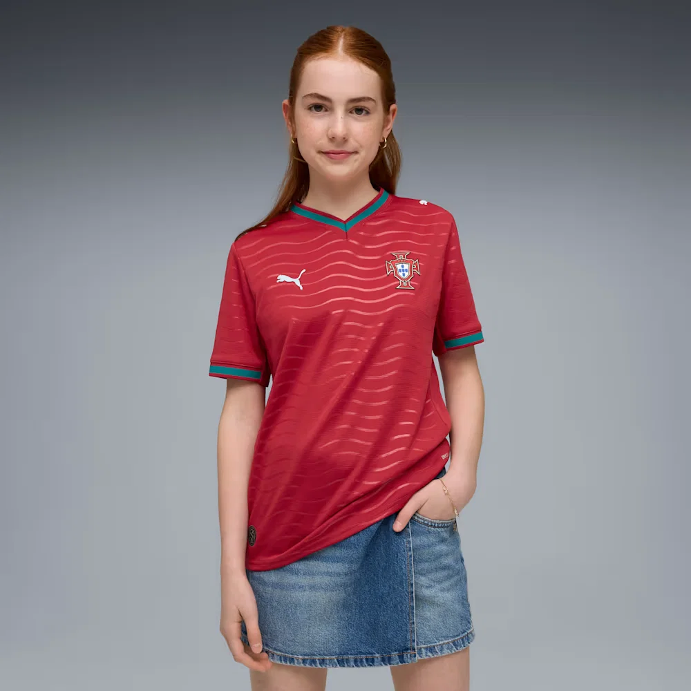 Camisa Portugal Home 2026 Juvenil