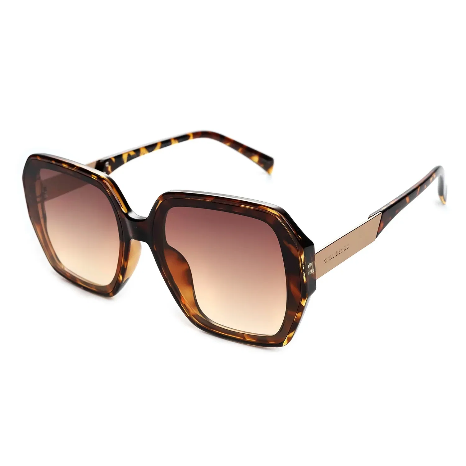 Óculos de Sol Feminino Chilli Beans Quadrado Tartaruga — imagem 1