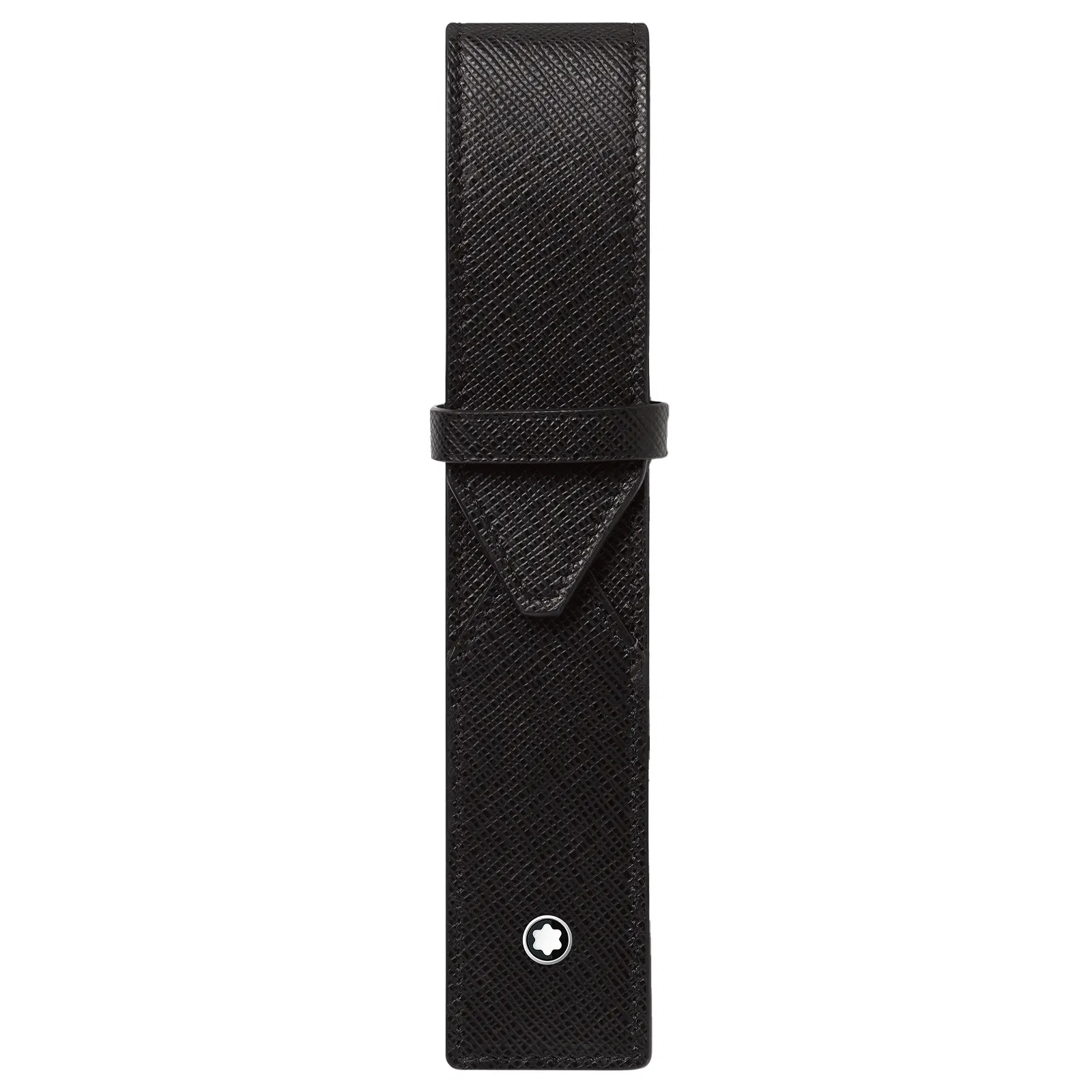 Estojo Montblanc Sartorial em Couro Preto para Caneta 130750