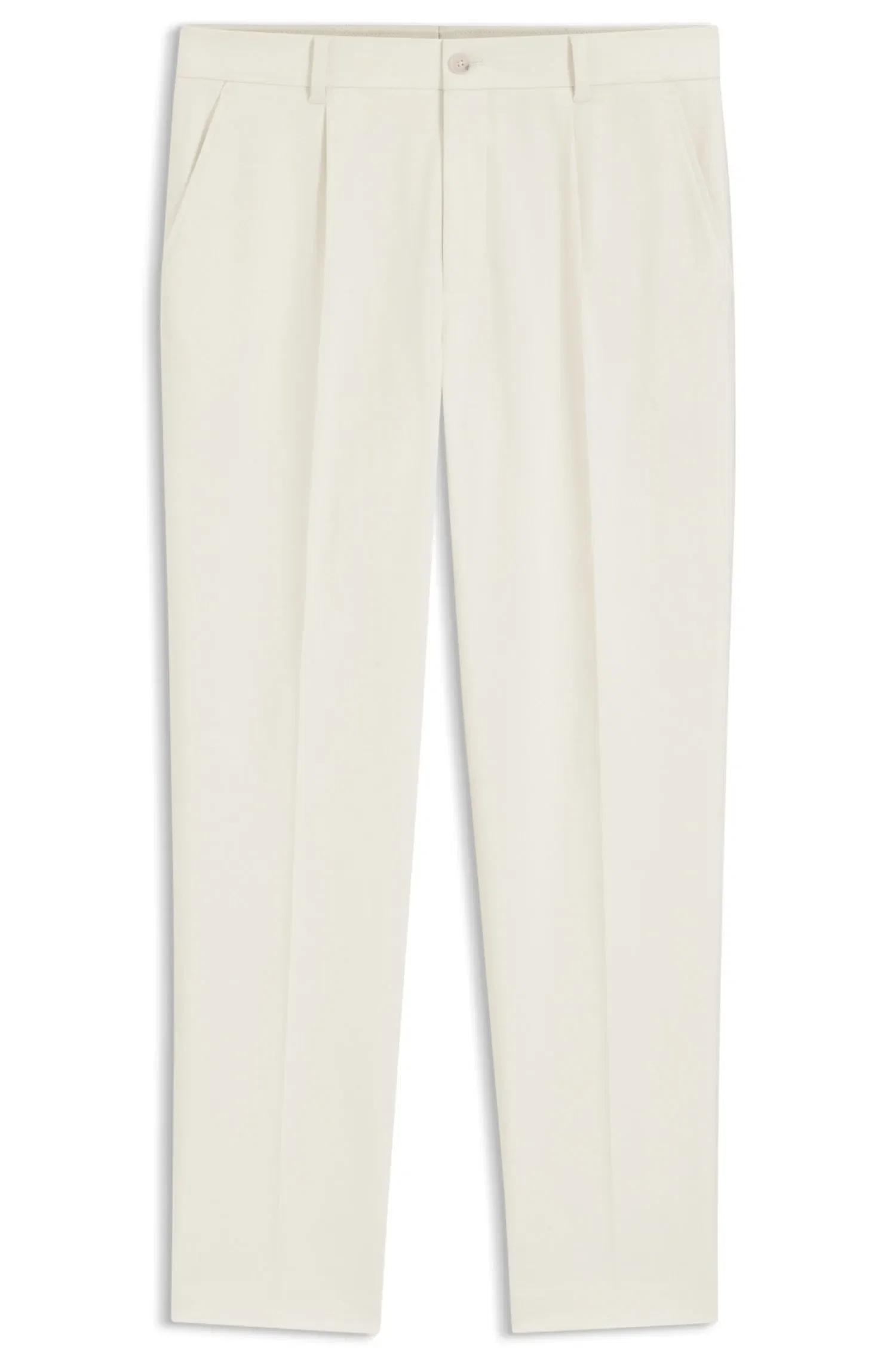 Calça Afunilada Com Micropadrão