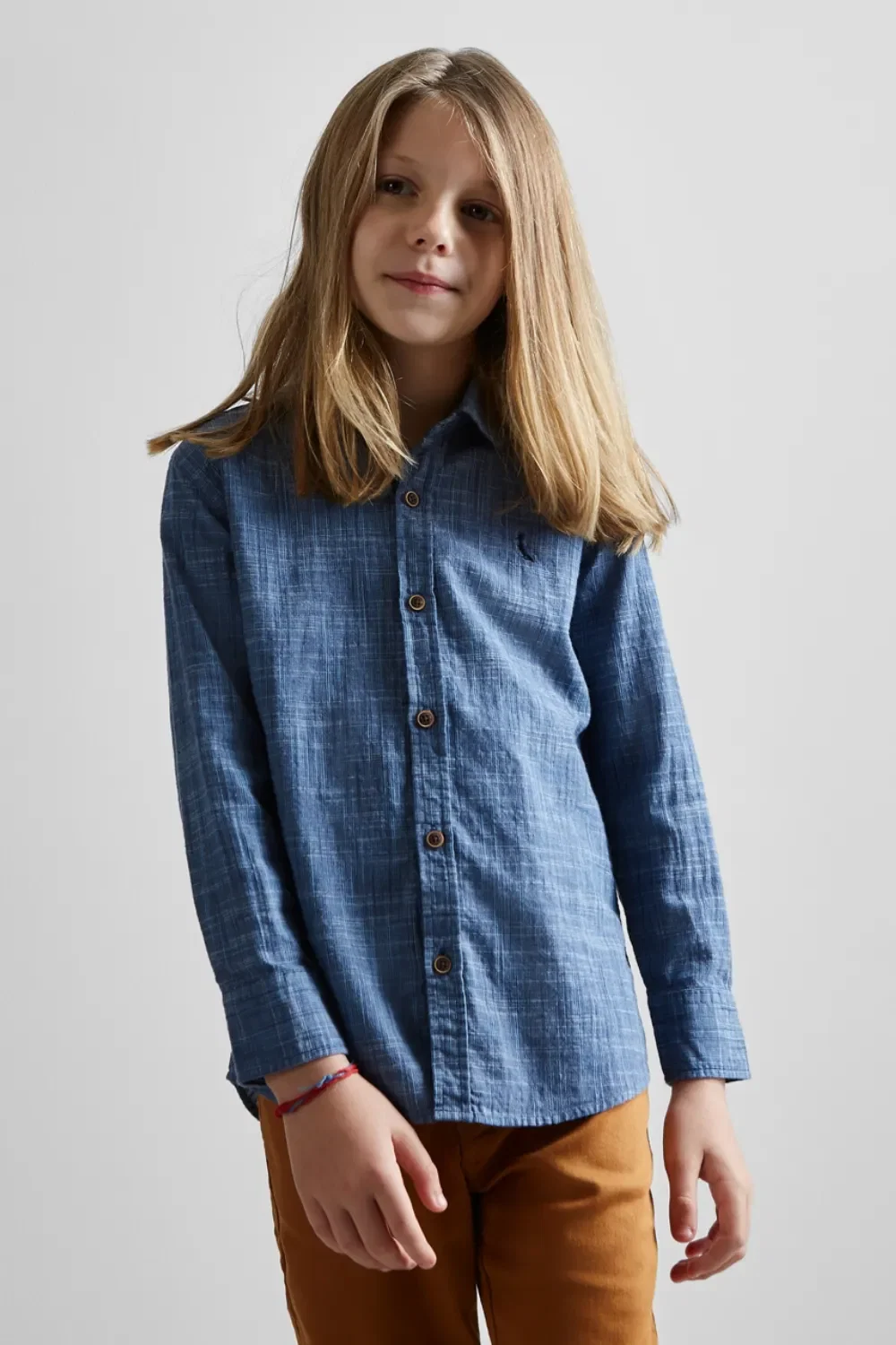 Camisa RESERVA MINI Textura Flamê