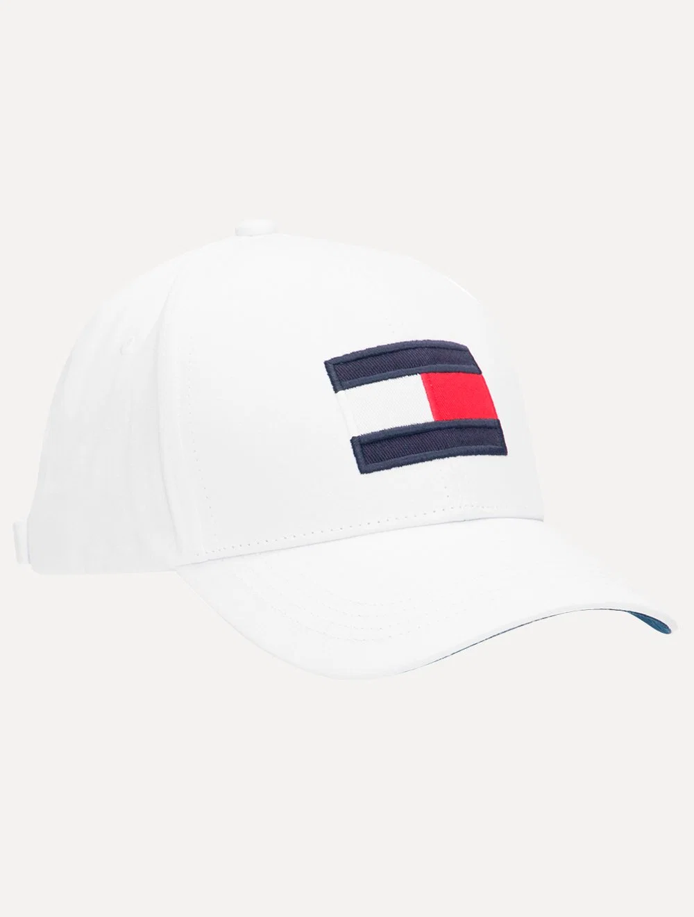 Boné Tommy Hilfiger Masculino Big Flag Cap Branco — imagem 1