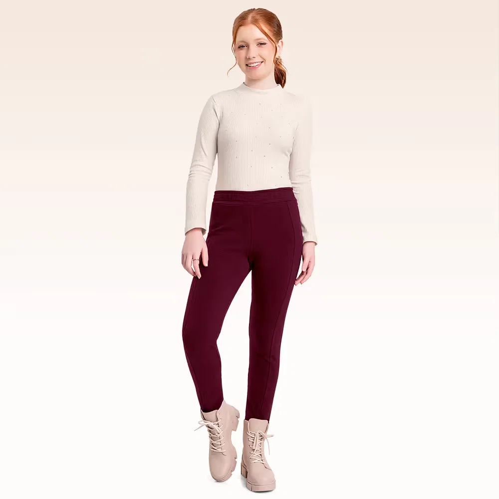 Calça em molecotton