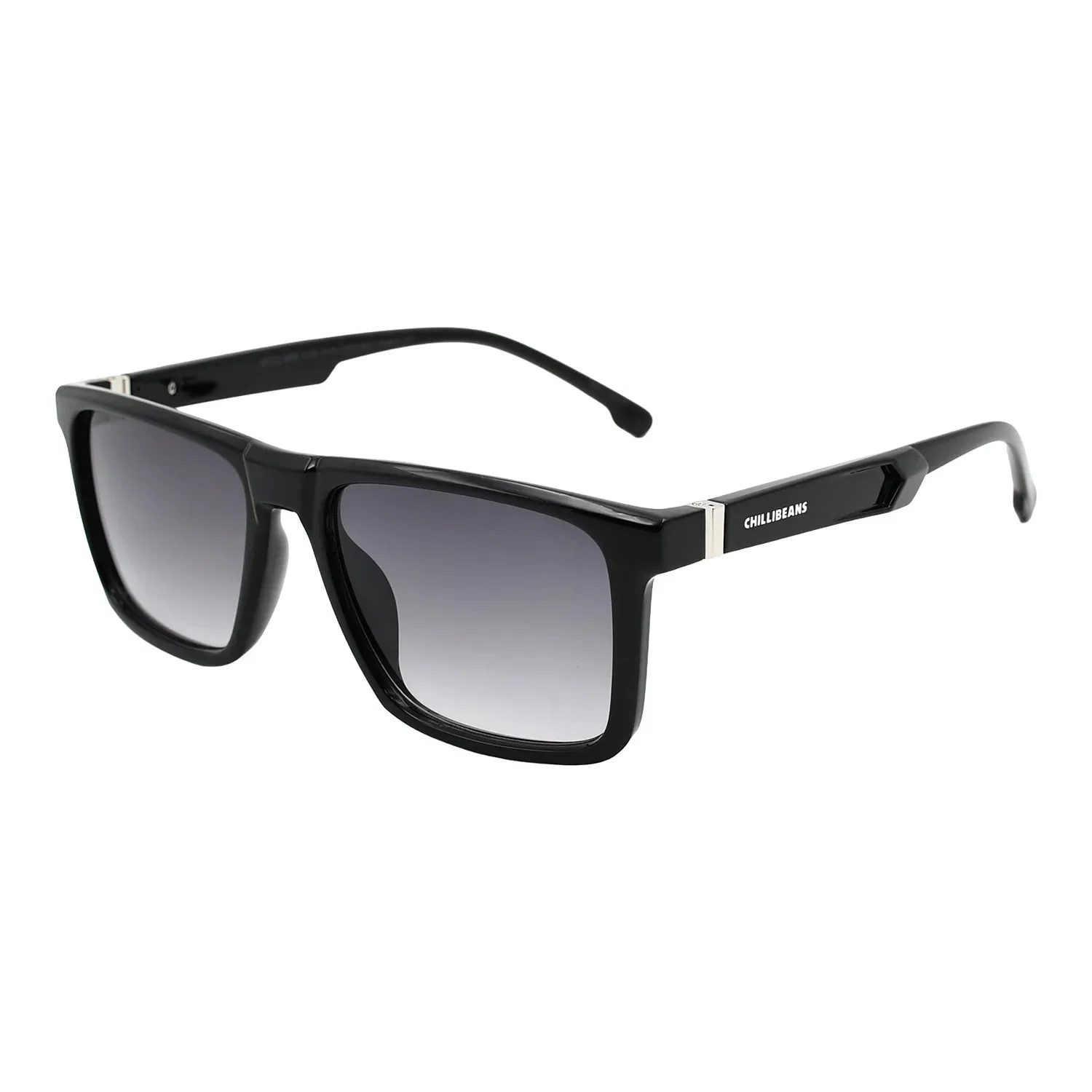Óculos de Sol Masculino Chilli Beans Quadrado Preto — imagem 1