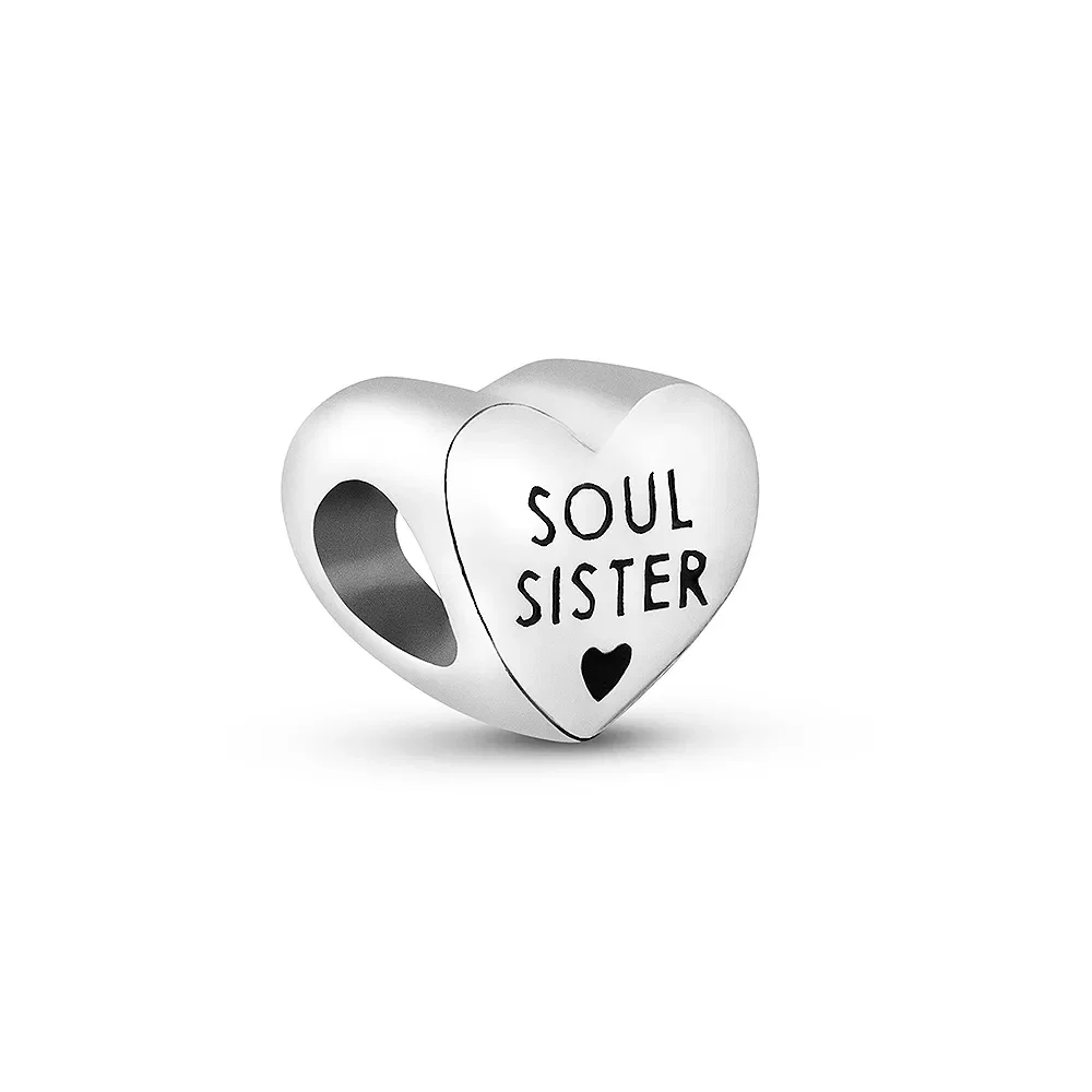 Separador Life Girl Power Soul Sister em Prata 925