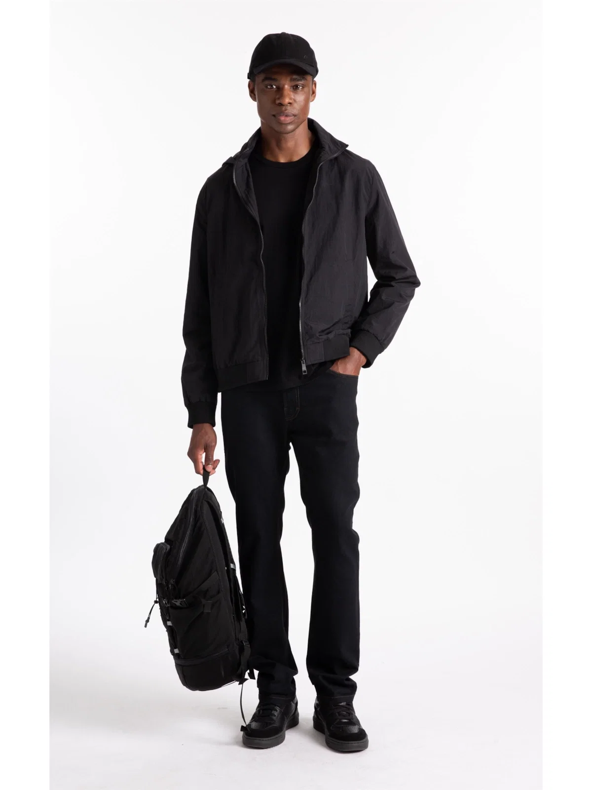 Calça Firt Black Slim Amaciado — imagem 1