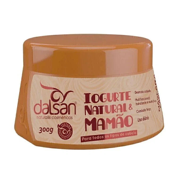 Máscara Dalsan Iogurte Natural & Mamão 300g