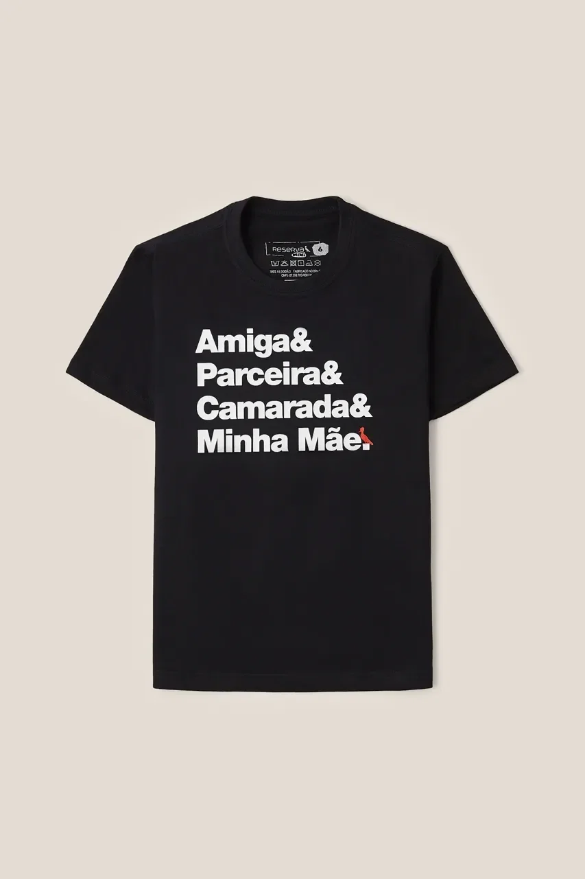 Camiseta Mini Sm Mãe Camarada DM20 — imagem 1