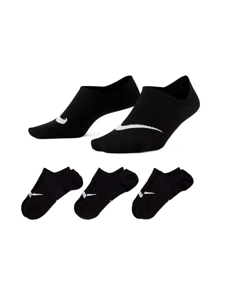 Meia Nike Everyday Plus Leve 3 Pares Unissex