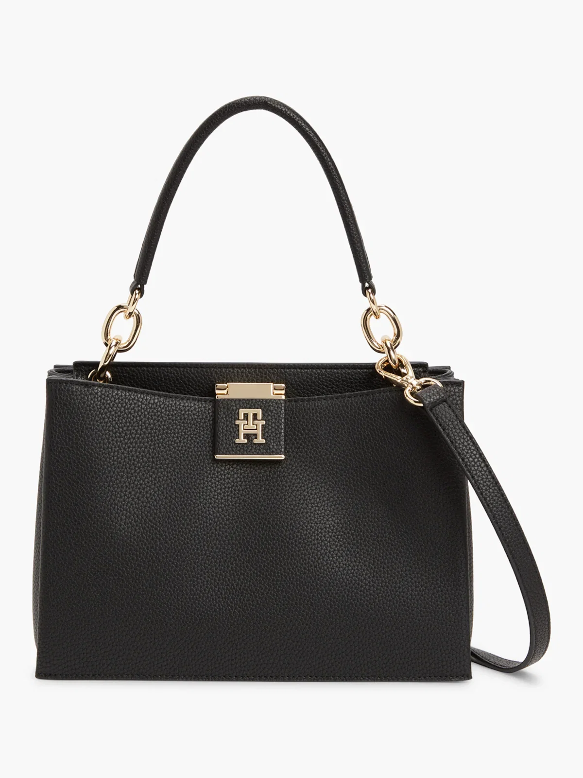 Bolsa Th Monogram Pebble Grain