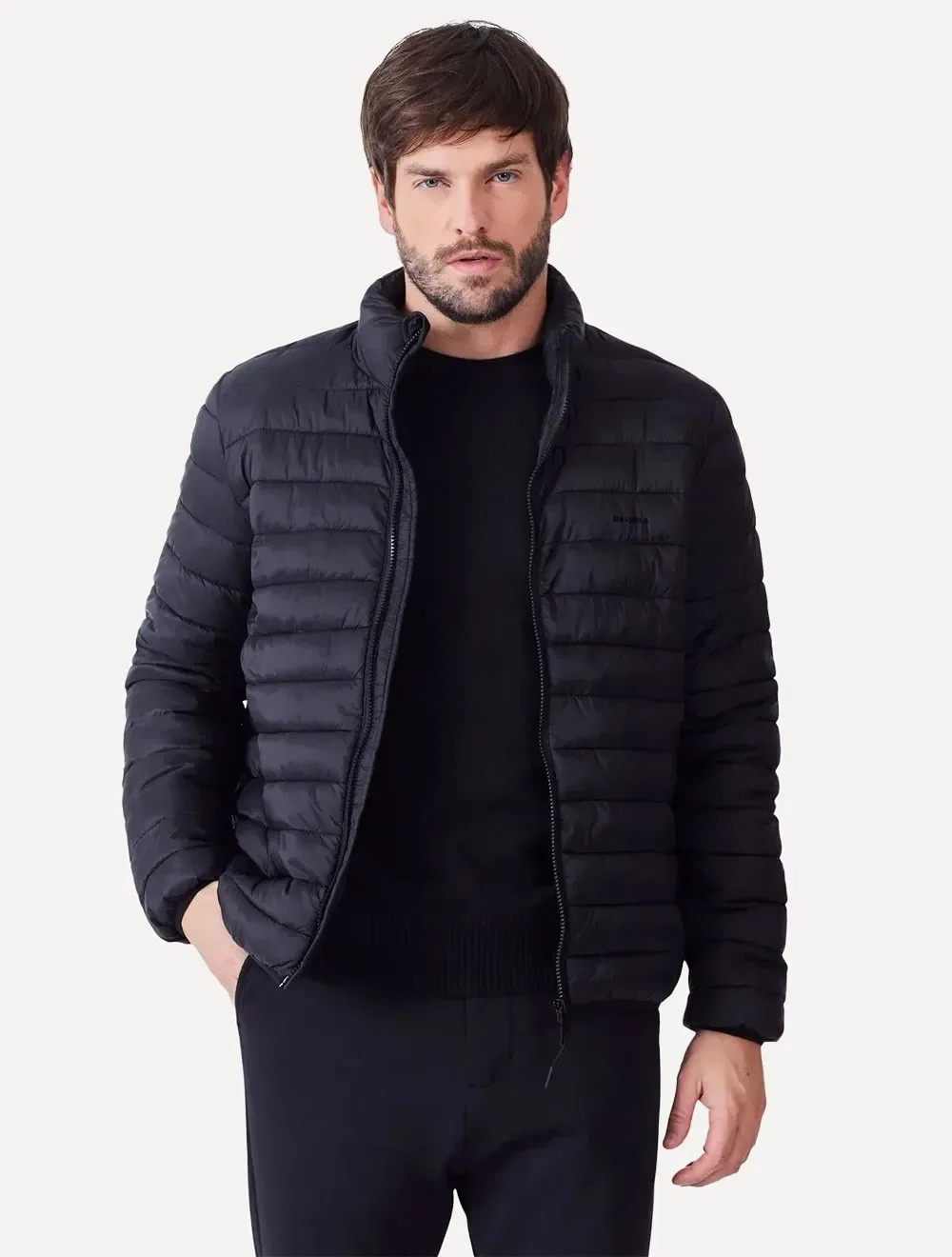 Jaqueta Reserva Masculina Puffer Downtown Packable Preta