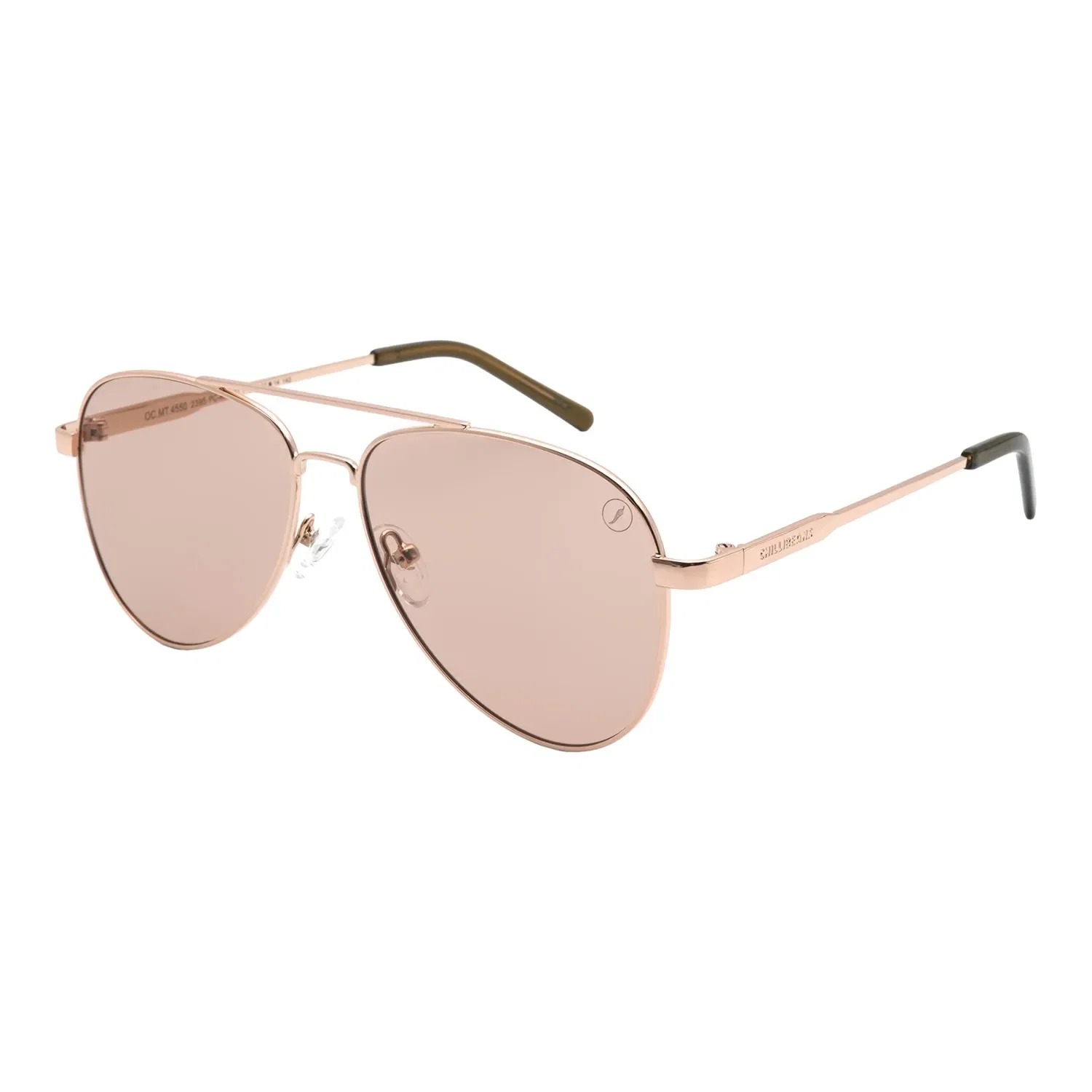 Óculos de Sol Unissex Chilli Beans Aviador Rosé — imagem 1