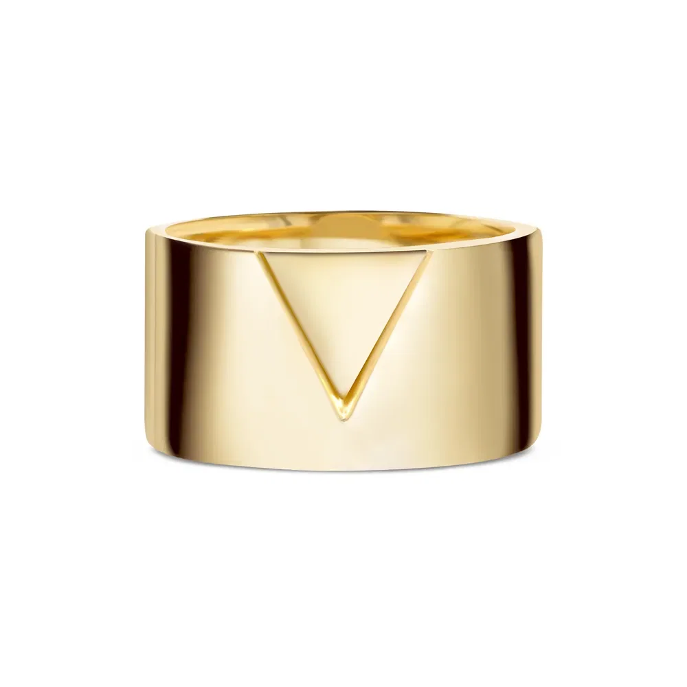 Anel Vivara em Ouro Amarelo 18k