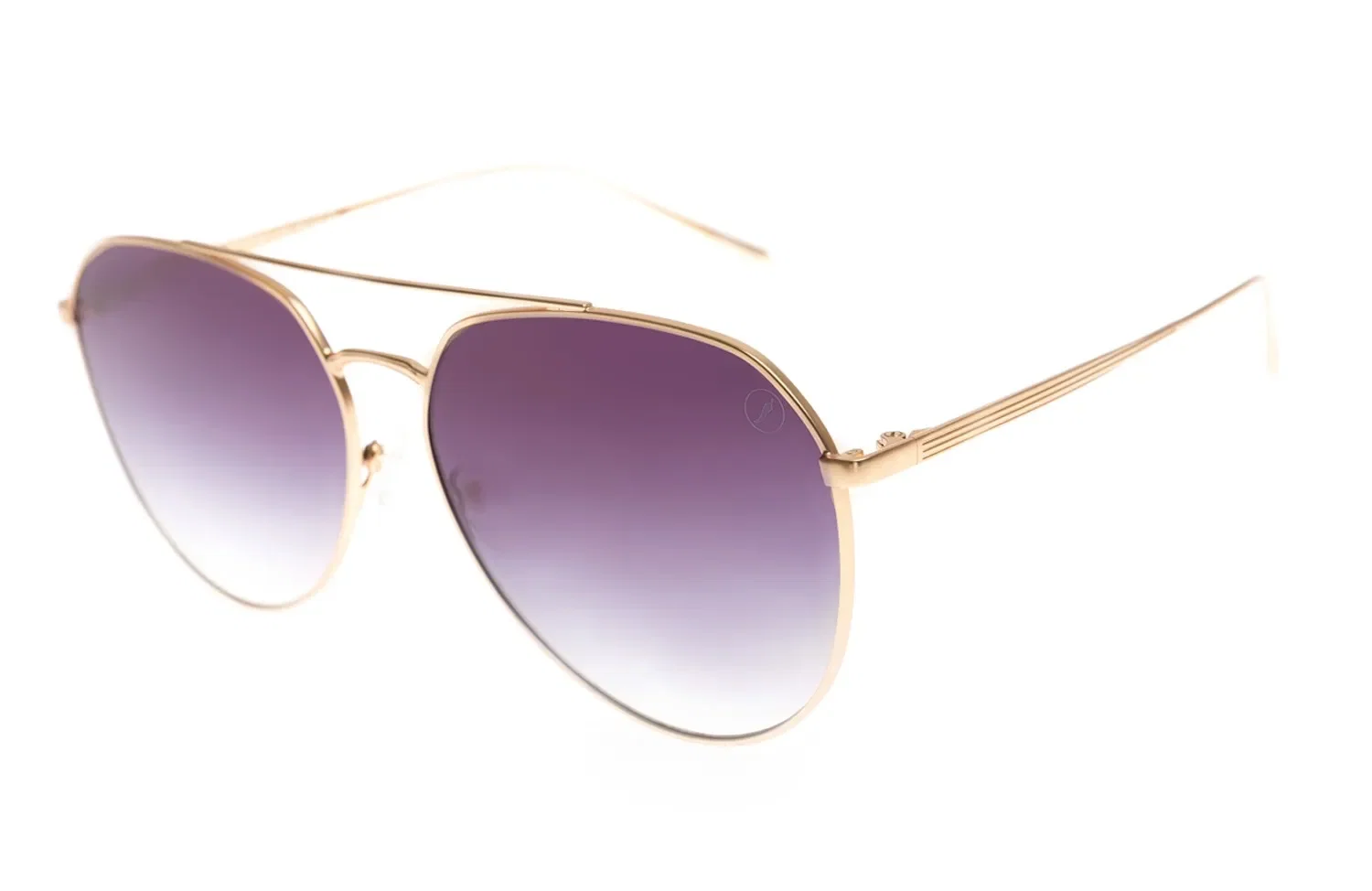 Óculos de Sol Unissex Chilli Beans Aviador Metal Casual Dourado