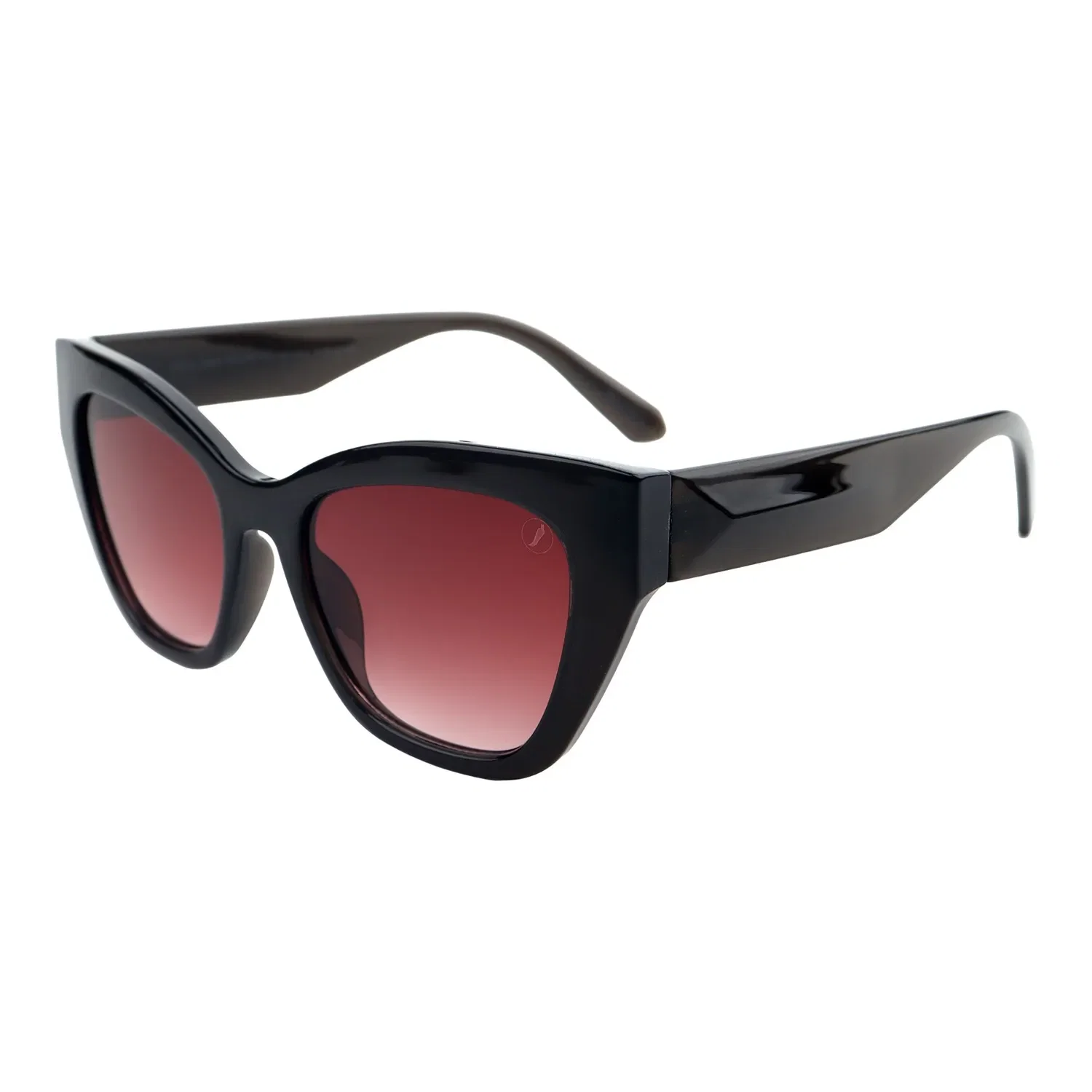 Óculos de Sol Feminino Marilyn Monroe Quadrado Degradê Marrom — imagem 1