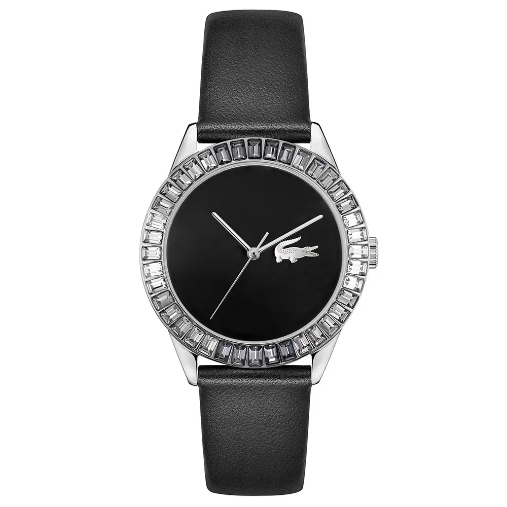 Relógio Lacoste Feminino Couro Preto 2001411