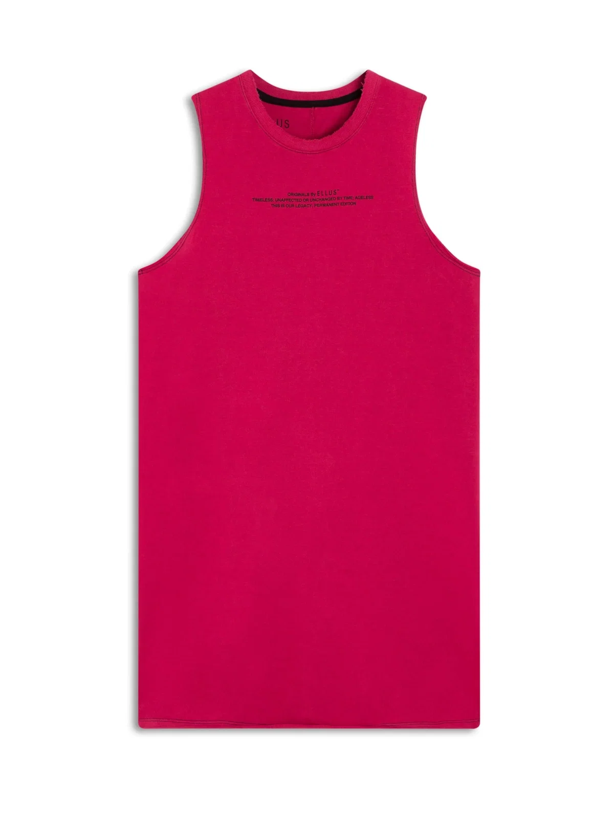 Vestido Rugby Contrast Sleeveless Pink