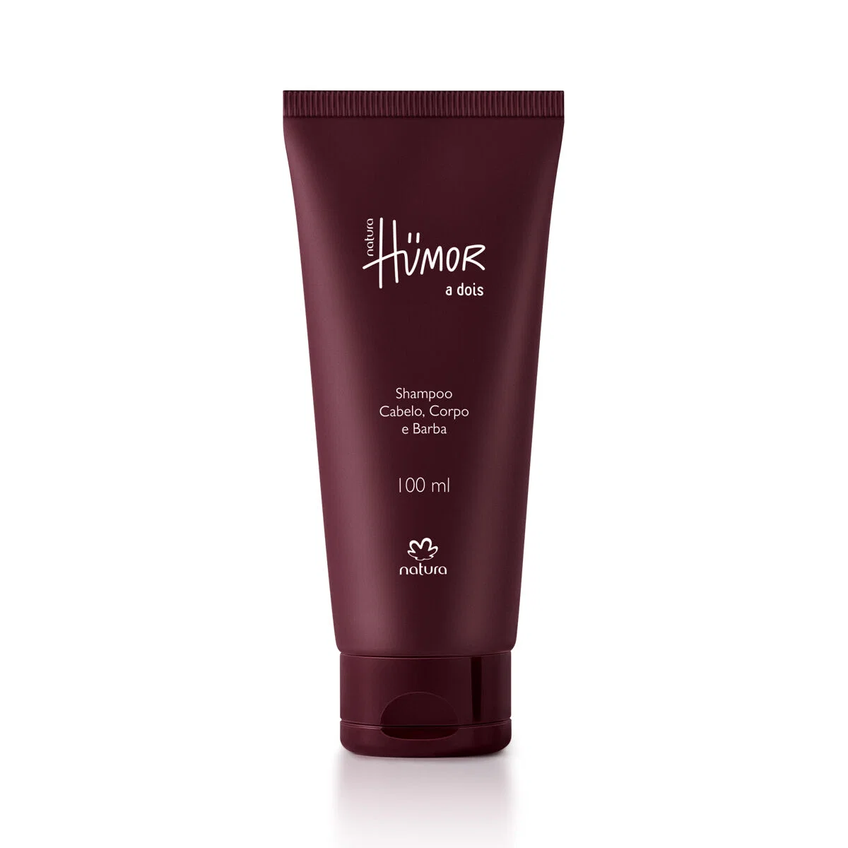 Shampoo Cabelo, Corpo e Barba Humor a Dois 100 ml — imagem 1