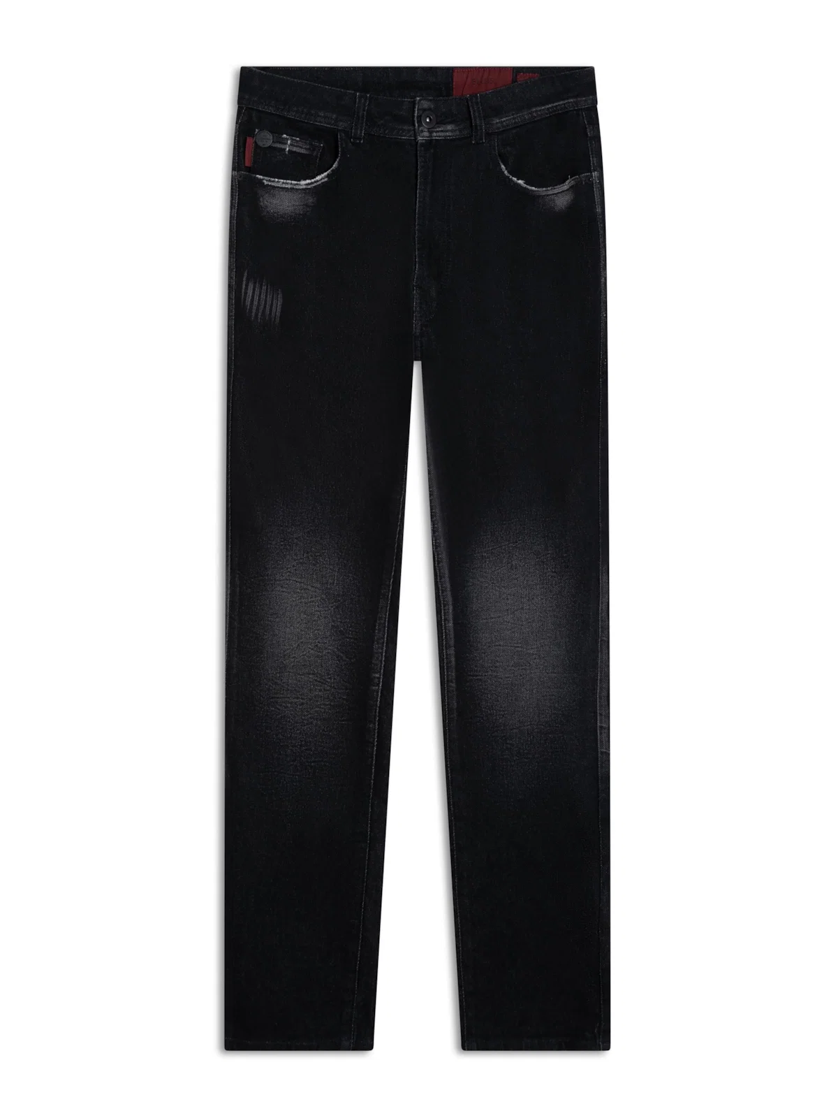 Calça Jogging Black Iv (Slim) 5 Pockets Lav.Black Com Resina — imagem 1
