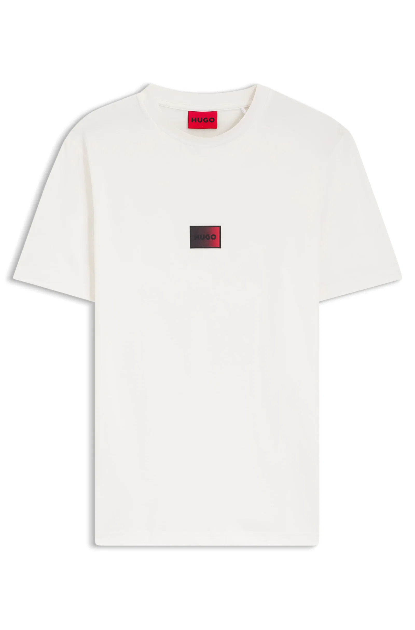 Camiseta Em Jersey De Algodão Com Logo