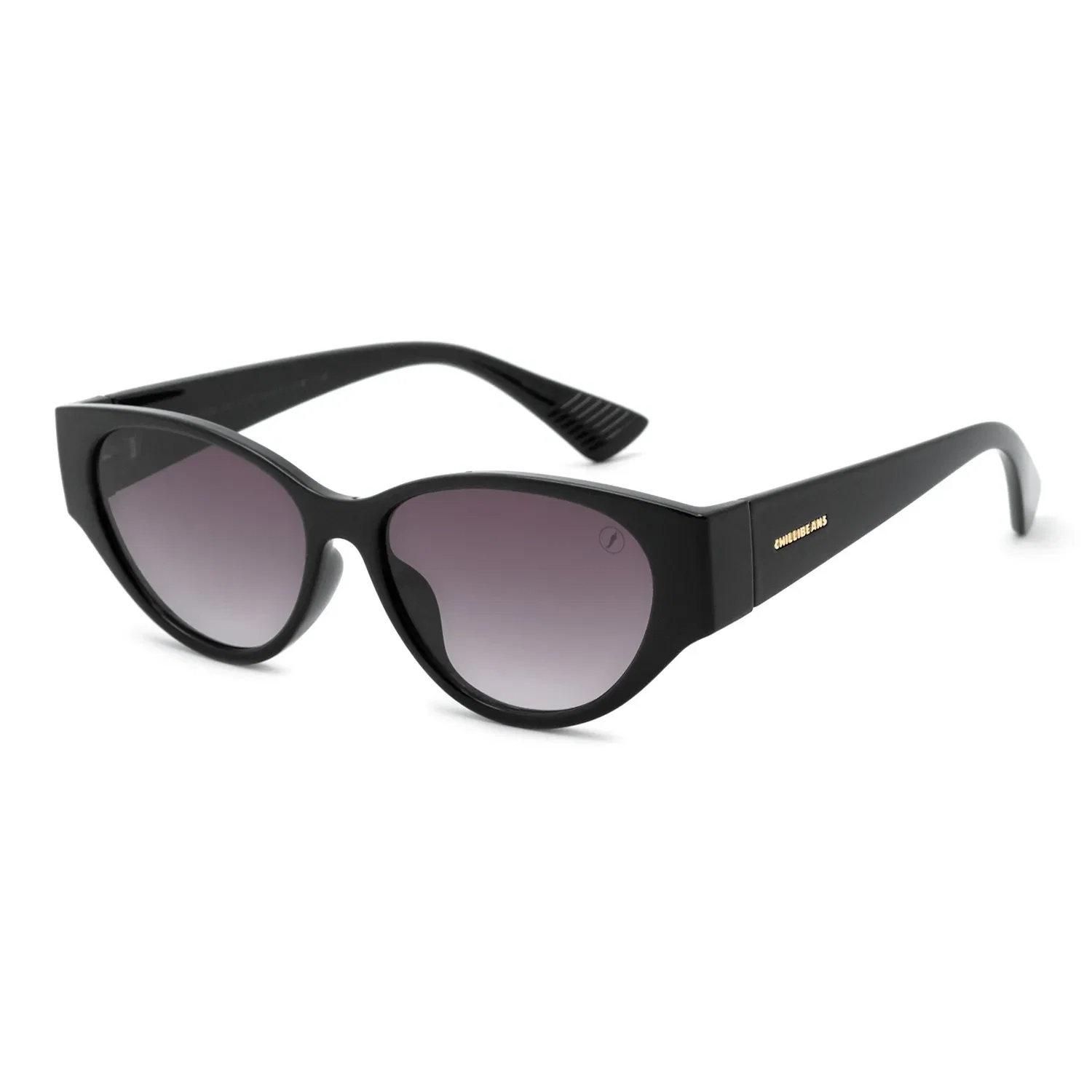 Óculos de Sol Feminino Chilli Beans Redondo Degradê Preto