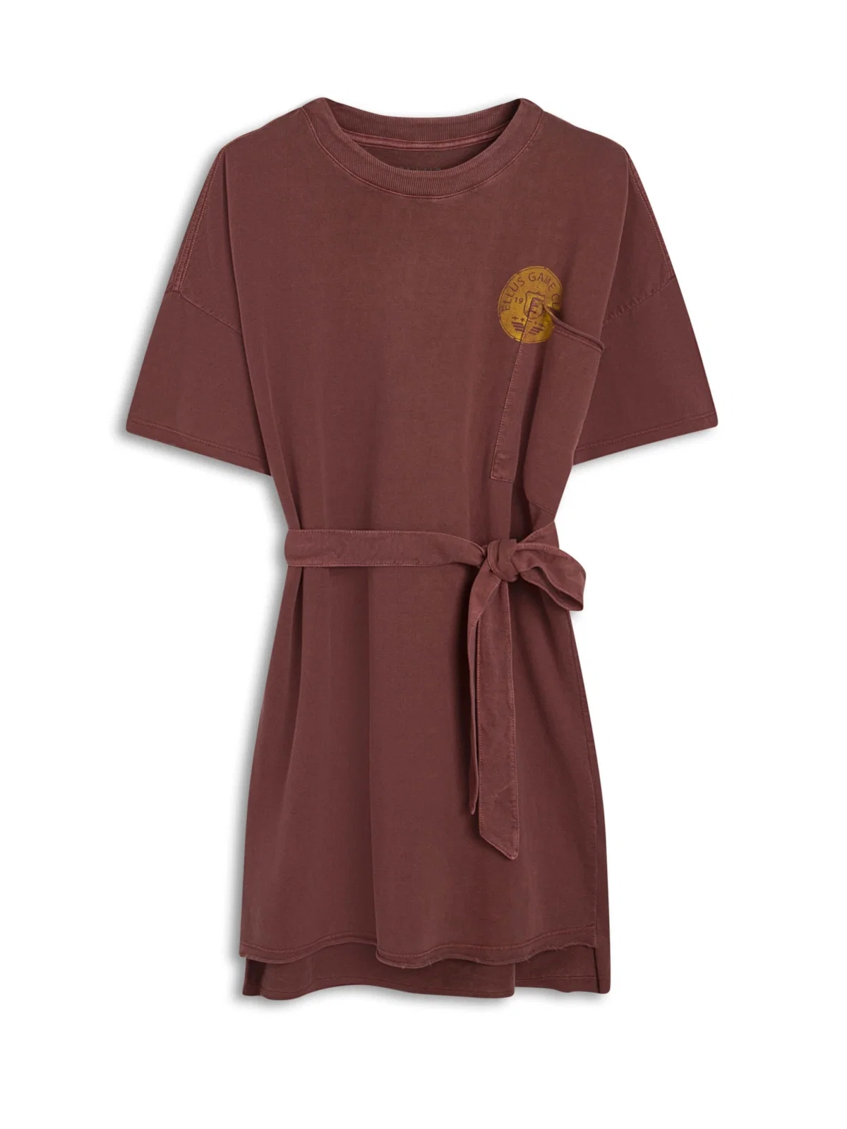 Vestido Fleece Game Club Bordeaux