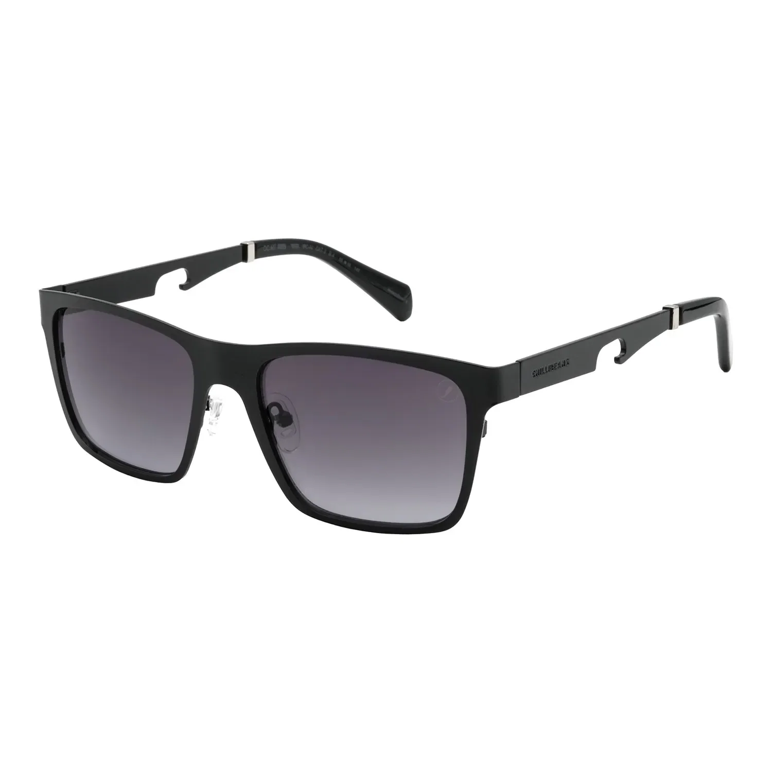 Óculos de Sol Masculino Rock In Rio Quadrado Abridor Preto