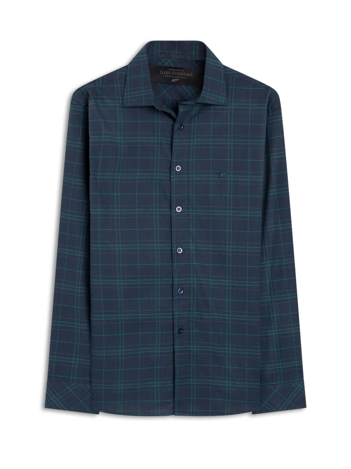 Camisa Xadrez Heartbeat Bottle