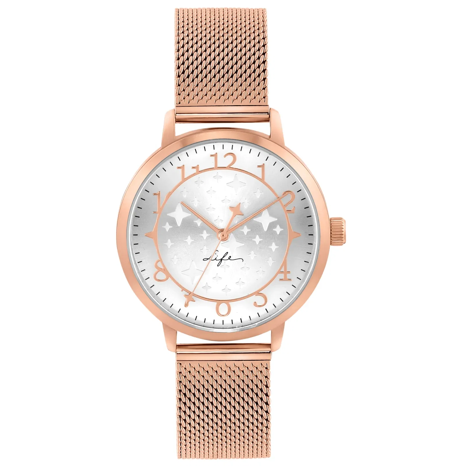 Relógio Life Star Feminino Aço Rosé — imagem 1