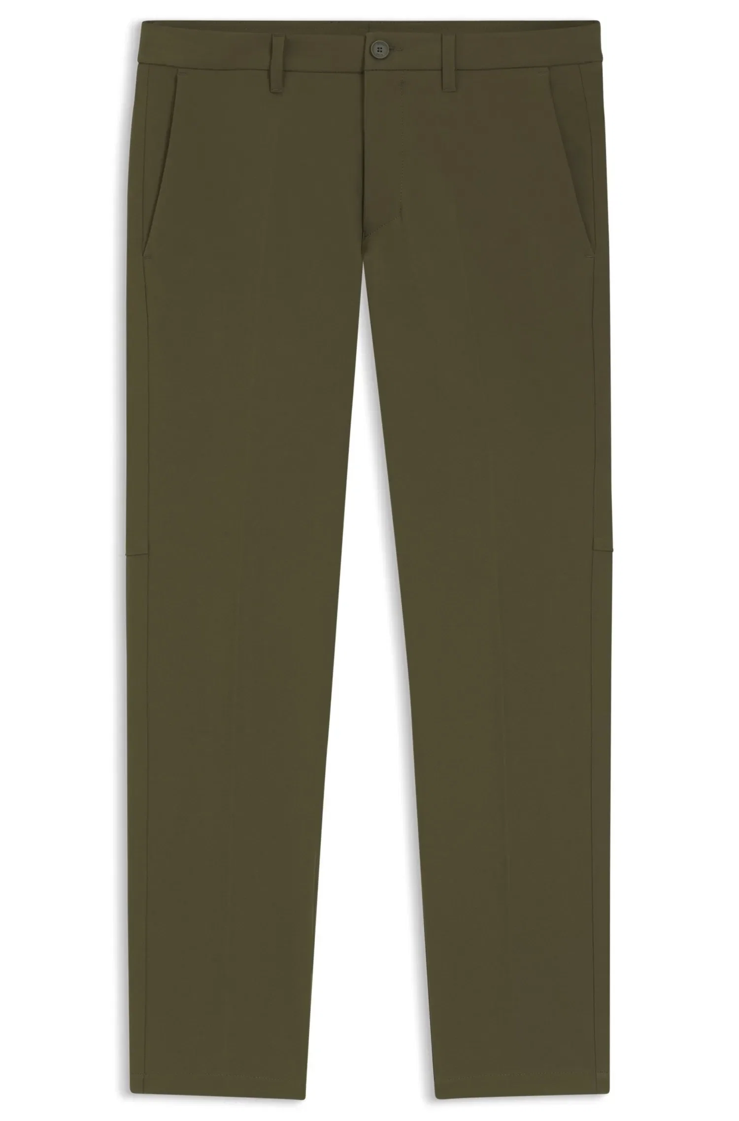 Calça Slim Fit Em Tecido Repelente À Água — imagem 1