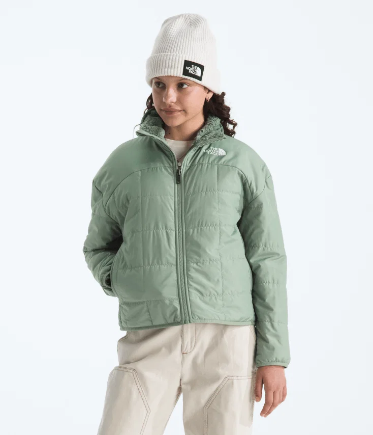 Jaqueta Infantil Teen Girls Reversible Shasta Full Zip Slate Moss