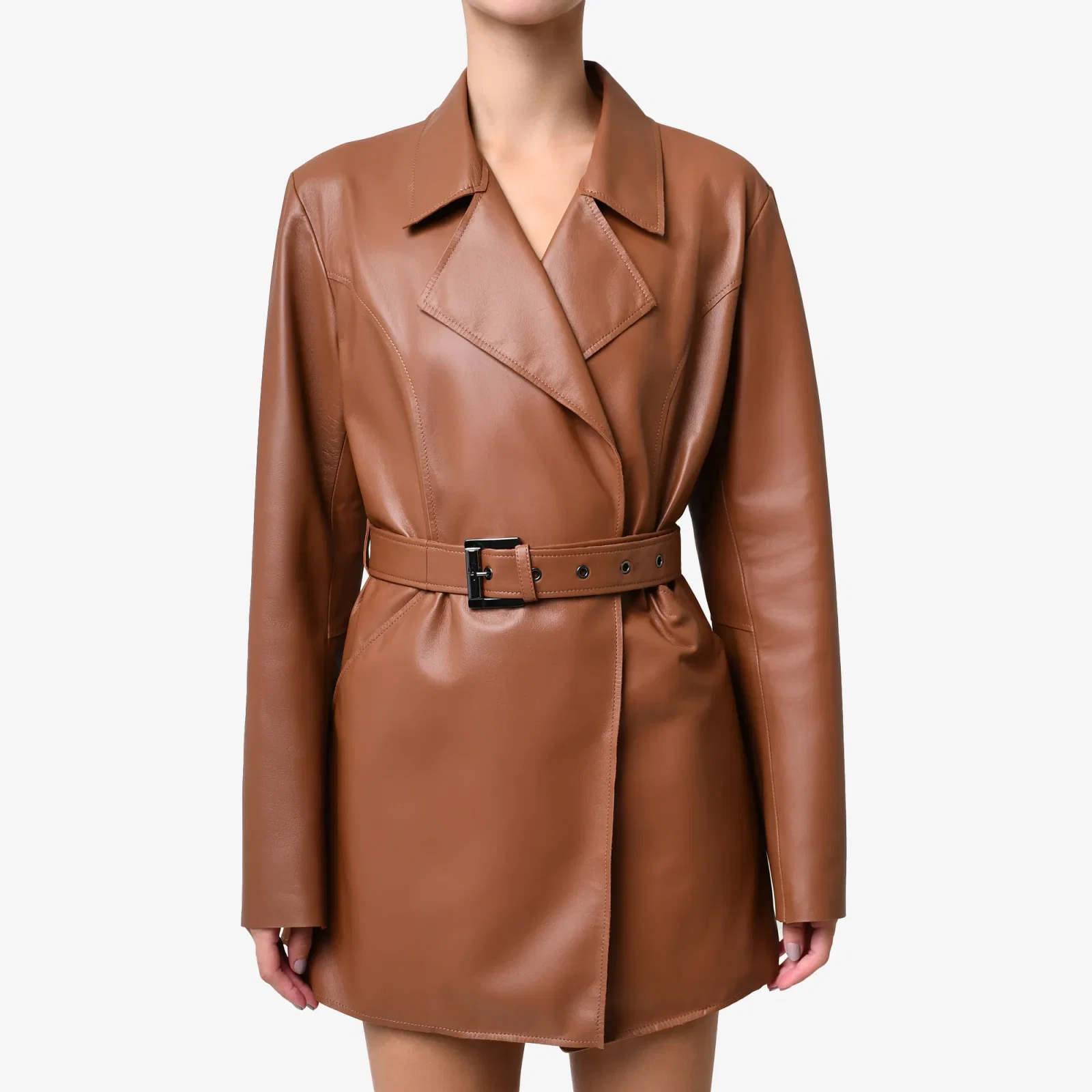 Casaco Trench Coat Caramelo Àlamo — imagem 1