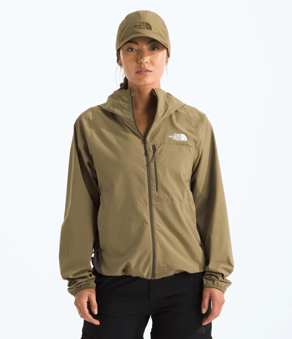 Jaqueta Feminina Lightrange Woven Cedar / New Taupe Green