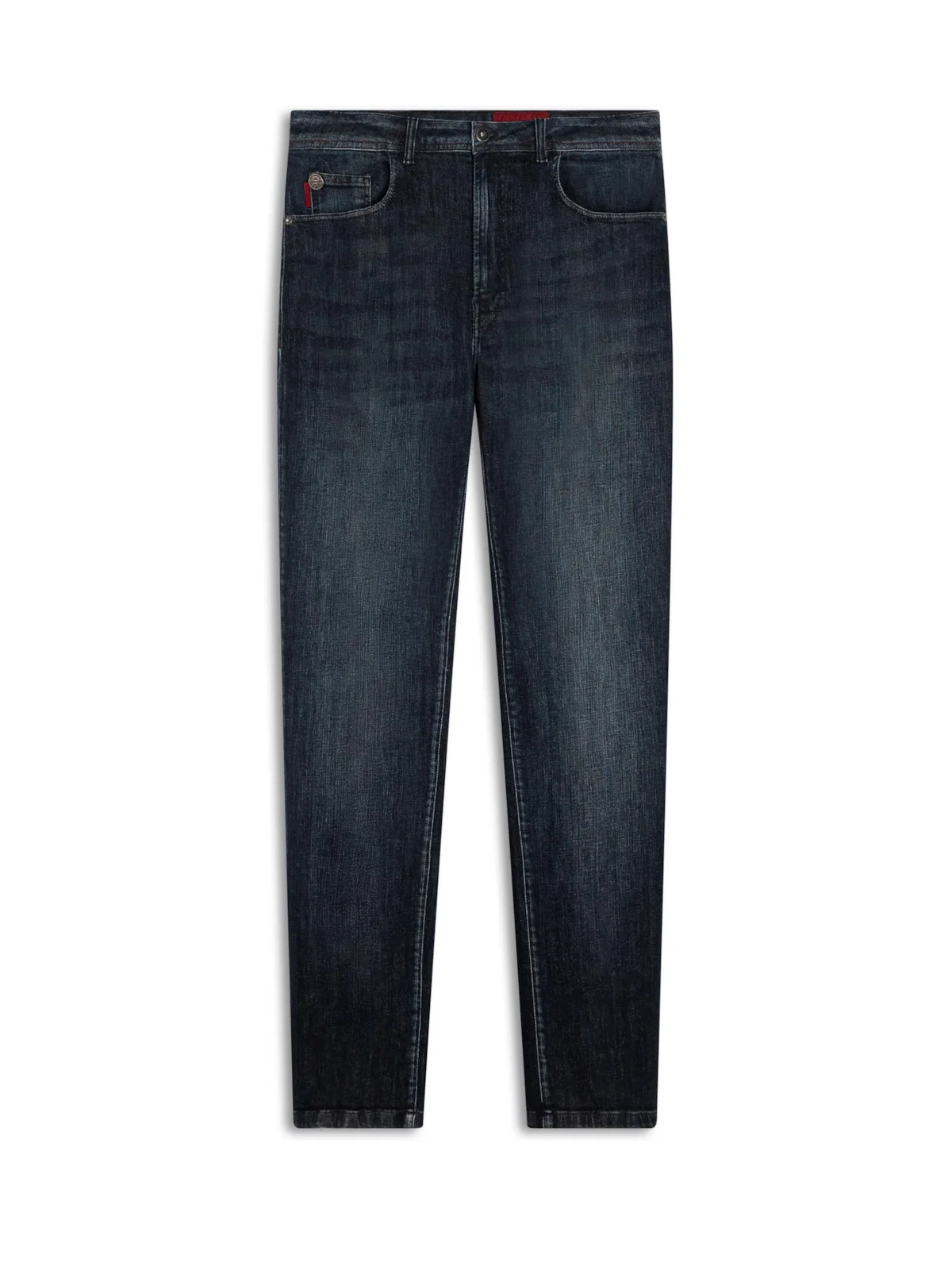 Calça High Comfort Dark Flame 1981 Lav. Escuro C/ Used — imagem 1