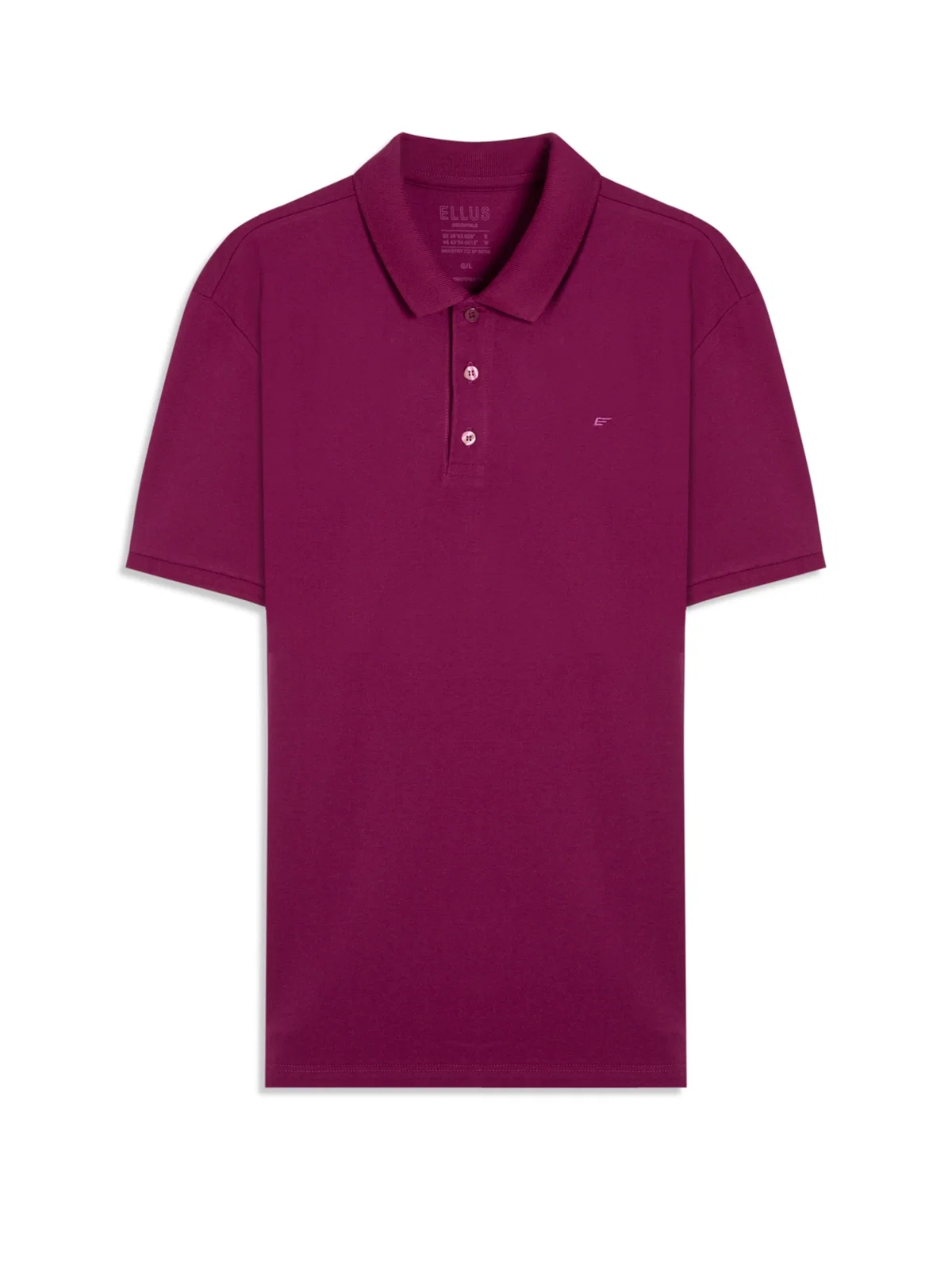 Polo Easa Piquet Azul Seco — imagem 1