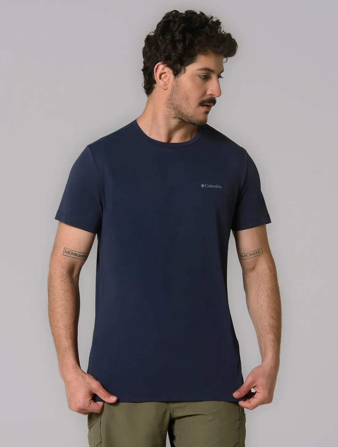 Camiseta Columbia Masculina Neblina
