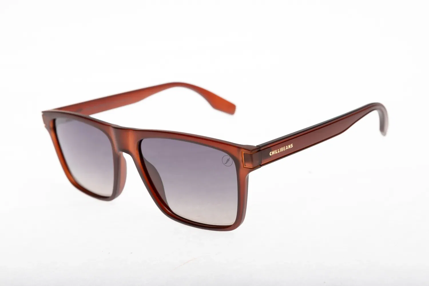 Óculos de Sol Masculino Chilli Beans Bossa Nova Marrom Polarizado