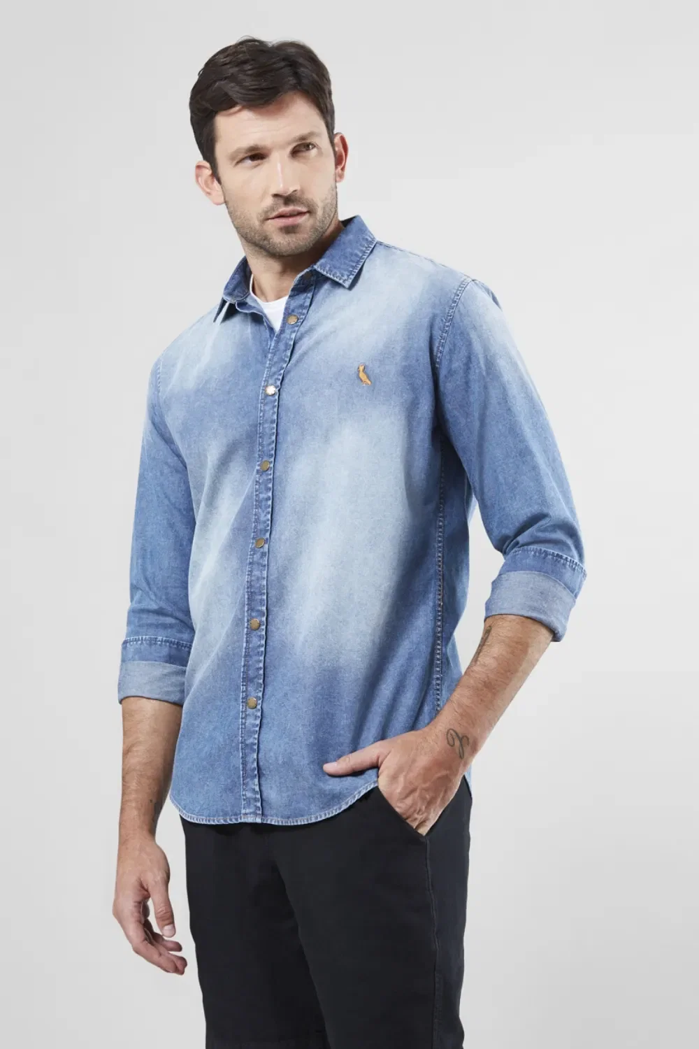 Camisa Jeans Regular Soho RESERVA